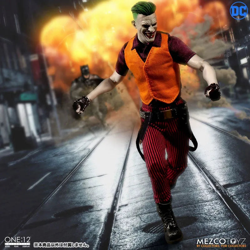ONE:12 Collective - DC Comics: Joker 1/12 Action Figure Clown Prince of Crime ver(Provisional Pre-order)ㅤ – Mezco – ActionFigure Brasil