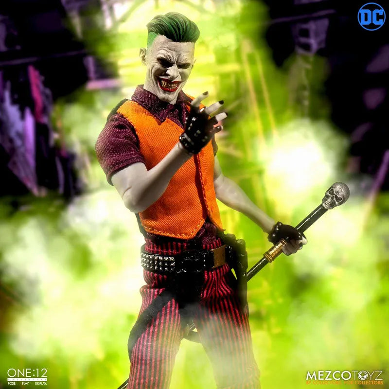 ONE:12 Collective - DC Comics: Joker 1/12 Action Figure Clown Prince of Crime ver(Provisional Pre-order)ㅤ – Mezco – ActionFigure Brasil