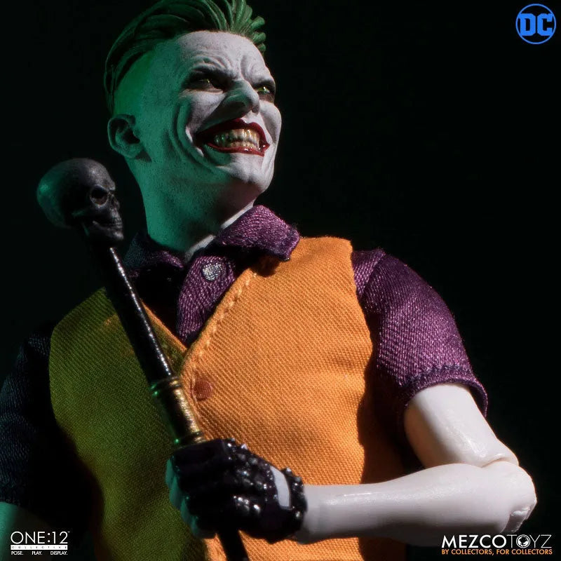 ONE:12 Collective - DC Comics: Joker 1/12 Action Figure Clown Prince of Crime ver(Provisional Pre-order)ㅤ – Mezco – ActionFigure Brasil