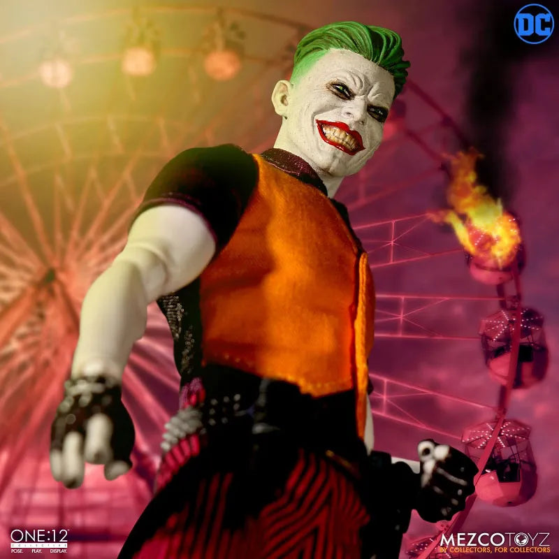 ONE:12 Collective - DC Comics: Joker 1/12 Action Figure Clown Prince of Crime ver(Provisional Pre-order)ㅤ – Mezco – ActionFigure Brasil