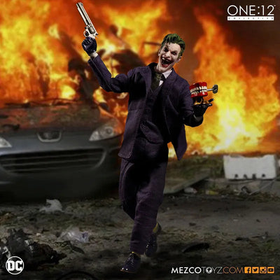 ONE:12 Collective - DC Comics: Joker 1/12 Action Figureㅤ – Mezco – ActionFigure Brasil