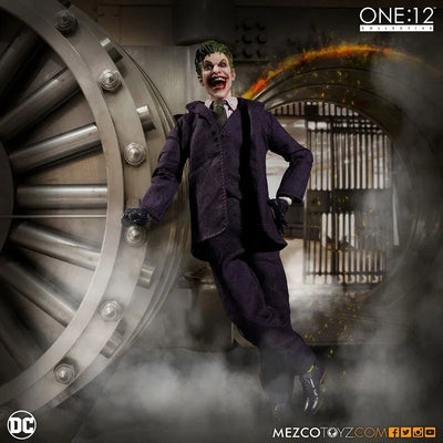 ONE:12 Collective - DC Comics: Joker 1/12 Action Figureㅤ – Mezco – ActionFigureBrasil — detalhe do produto