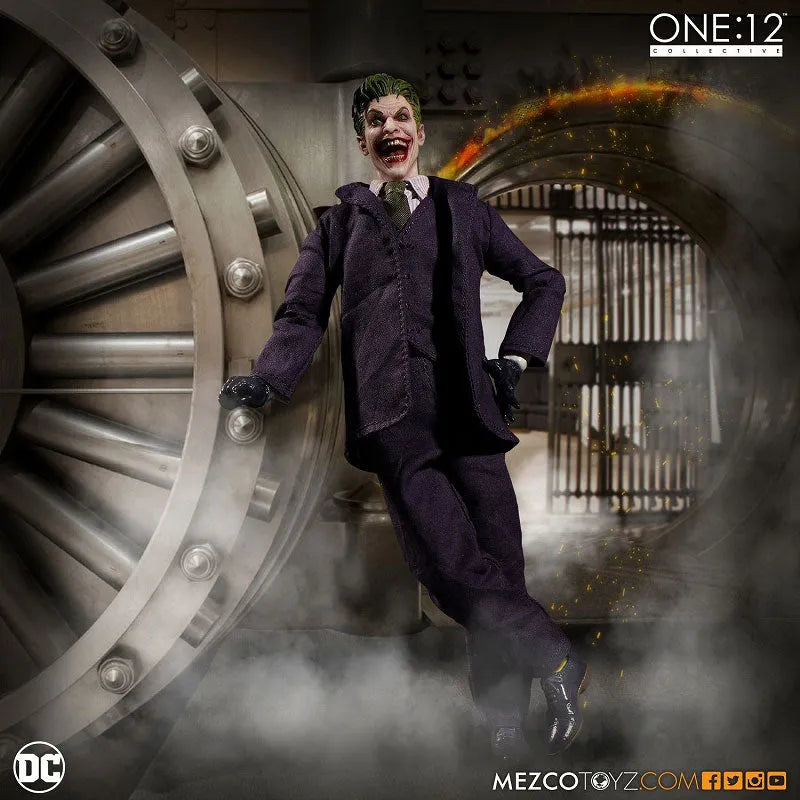 ONE:12 Collective - DC Comics: Joker 1/12 Action Figureㅤ – Mezco – ActionFigure Brasil