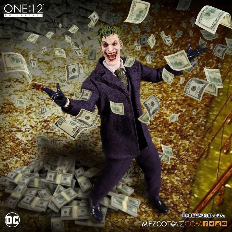 ONE:12 Collective - DC Comics: Joker 1/12 Action Figureㅤ – Mezco – ActionFigure Brasil