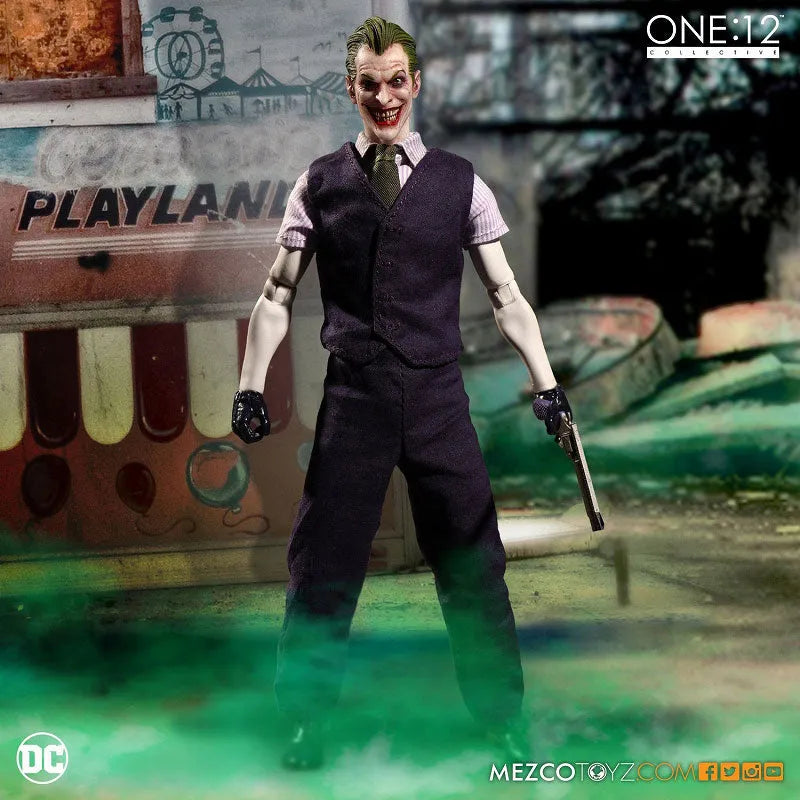 ONE:12 Collective - DC Comics: Joker 1/12 Action Figureㅤ – Mezco – ActionFigure Brasil