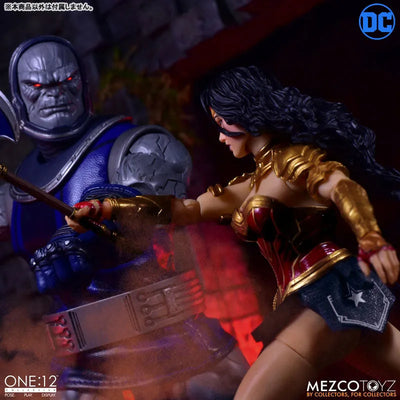 ONE:12 Collective / DC Comics: Modern Wonder Woman 1/12 Action Figureㅤ – Mezco – ActionFigureBrasil — ângulo diferente