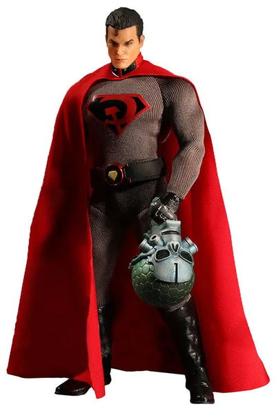 ONE:12 Collective - DC Comics: Preview Limited Superman 1/12 Action Figure Red Son ver.ㅤ – Mezco – ActionFigure Brasil