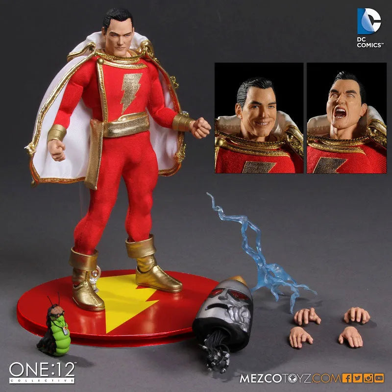 One:12 Collective - DC Comics: Shazam 1/12 Action Figureㅤ – Mezco – ActionFigure Brasil