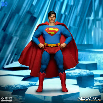 ONE:12 Collective / DC Comics: Superman 1/12 Action Figure Man of Steel Editionㅤ – Mezco – ActionFigureBrasil