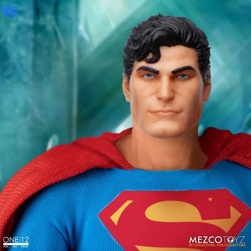ONE:12 Collective / DC Comics: Superman 1/12 Action Figure Man of Steel Editionㅤ – Mezco – ActionFigureBrasil