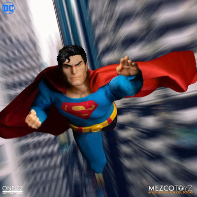 ONE:12 Collective / DC Comics: Superman 1/12 Action Figure Man of Steel Editionㅤ – Mezco – ActionFigureBrasil — detalhe do produto