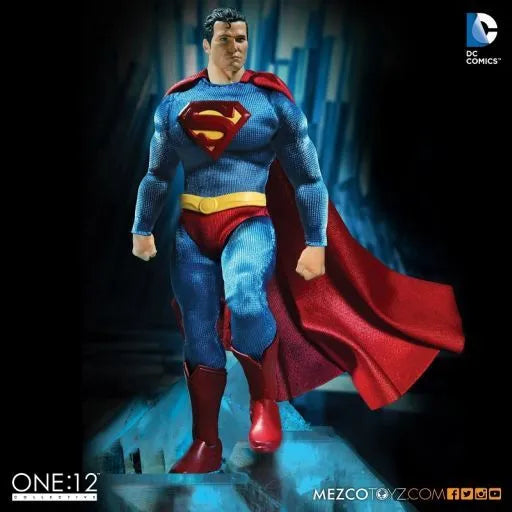 ONE:12 Collective - DC Comics: Superman 1/12 Action Figureㅤ – Mezco – ActionFigure Brasil