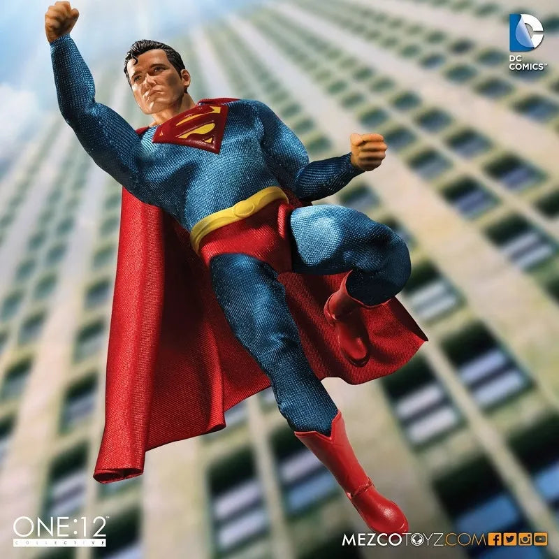 ONE:12 Collective - DC Comics: Superman 1/12 Action Figureㅤ – Mezco – ActionFigure Brasil