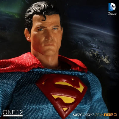 ONE:12 Collective - DC Comics: Superman 1/12 Action Figureㅤ – Mezco – ActionFigureBrasil — embalagem