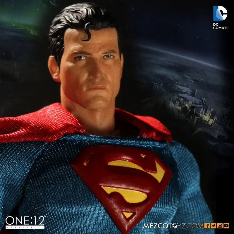 ONE:12 Collective - DC Comics: Superman 1/12 Action Figureㅤ – Mezco – ActionFigure Brasil