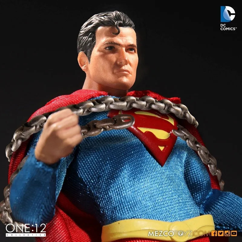 ONE:12 Collective - DC Comics: Superman 1/12 Action Figureㅤ – Mezco – ActionFigure Brasil