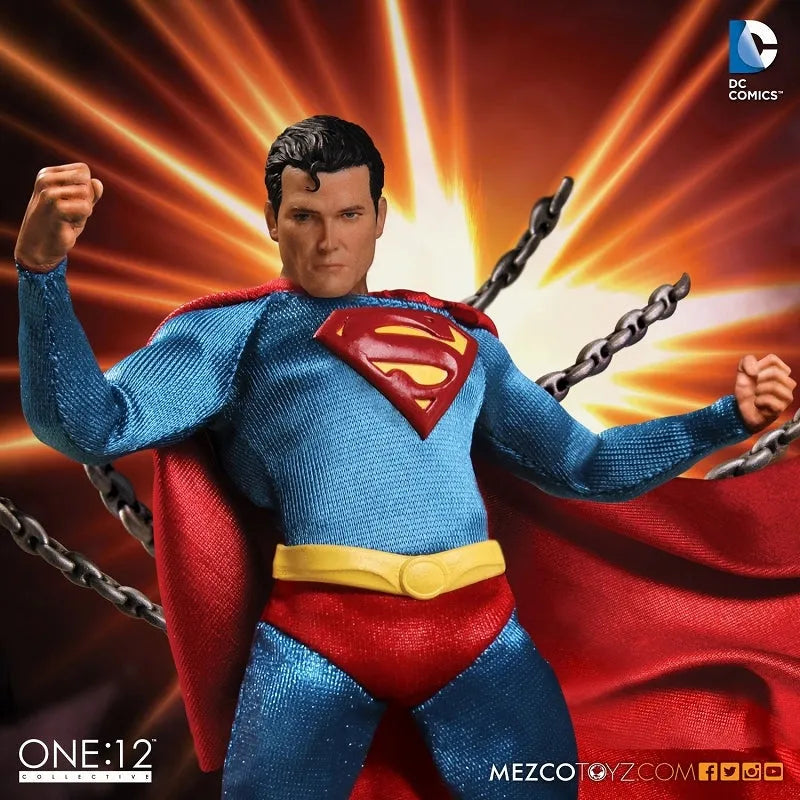 ONE:12 Collective - DC Comics: Superman 1/12 Action Figureㅤ – Mezco – ActionFigure Brasil