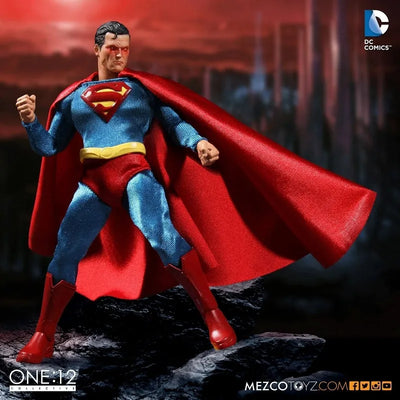 ONE:12 Collective - DC Comics: Superman 1/12 Action Figureㅤ – Mezco – ActionFigureBrasil — iluminação de estúdio