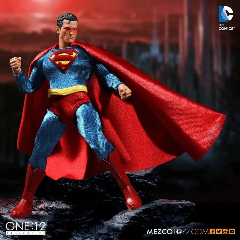 ONE:12 Collective - DC Comics: Superman 1/12 Action Figureㅤ – Mezco – ActionFigure Brasil