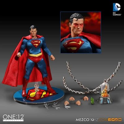 ONE:12 Collective - DC Comics: Superman 1/12 Action Figureㅤ – Mezco – ActionFigureBrasil — ângulo diferente