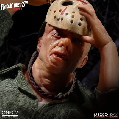 ONE:12 Collective - Friday the 13th PART3: Jason Voorhees 1/12 Action Figure(Provisional Pre-order)ㅤ – Mezco – ActionFigure Brasil — embalagem
