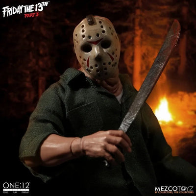 ONE:12 Collective - Friday the 13th PART3: Jason Voorhees 1/12 Action Figure(Provisional Pre-order)ㅤ – Mezco – ActionFigure Brasil — iluminação de estúdio