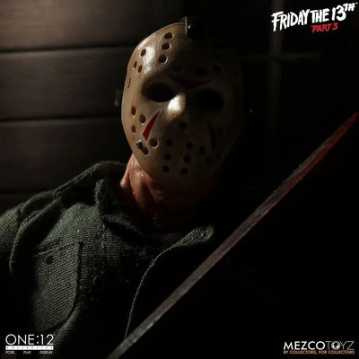 ONE:12 Collective - Friday the 13th PART3: Jason Voorhees 1/12 Action Figure(Provisional Pre-order)ㅤ – Mezco – ActionFigure Brasil — ângulo diferente