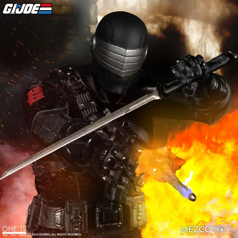 ONE:12 Collective / G.I. Joe: Snake Eyes 1/12 Action Figure DX Editionㅤ – Mezco – ActionFigure Brasil
