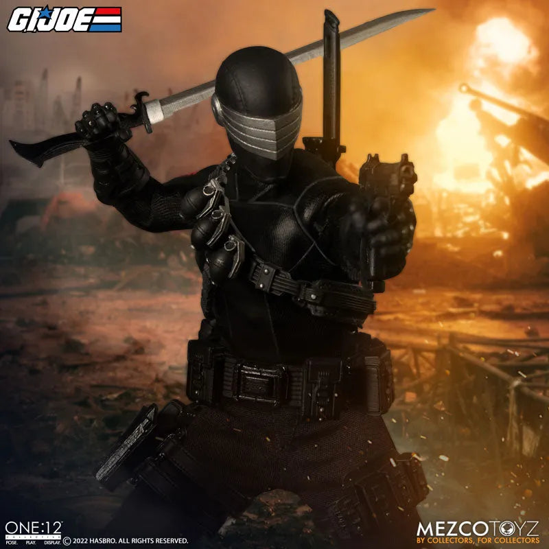 ONE:12 Collective / G.I. Joe: Snake Eyes 1/12 Action Figure DX Editionㅤ – Mezco – ActionFigure Brasil