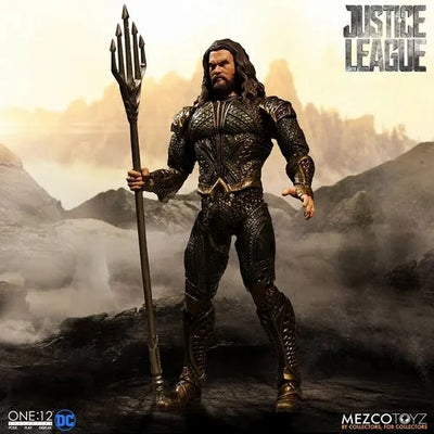 ONE:12 Collective - Justice League: Aquaman 1/12 Action Figureㅤ – Mezco – ActionFigure Brasil