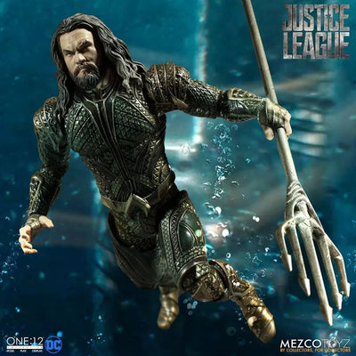 ONE:12 Collective - Justice League: Aquaman 1/12 Action Figureㅤ – Mezco – ActionFigureBrasil — acessórios
