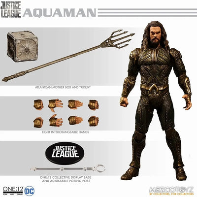 ONE:12 Collective - Justice League: Aquaman 1/12 Action Figureㅤ – Mezco – ActionFigureBrasil — iluminação de estúdio