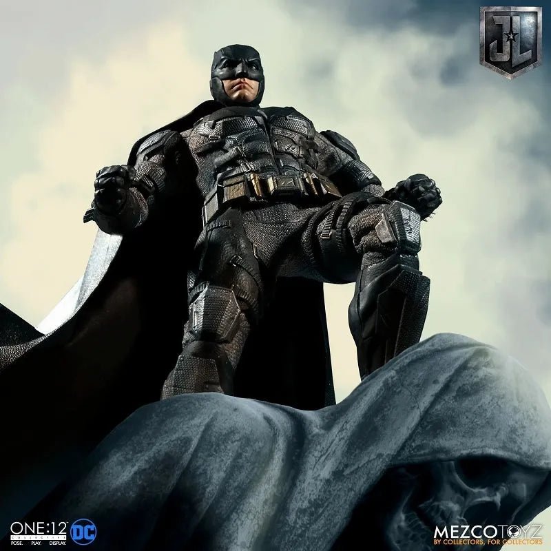 ONE:12 Collective - Justice League: Tactical Suit Batman 1/12 Action Figureㅤ – Mezco – ActionFigure Brasil