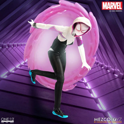 ONE:12 Collective - Marvel Comics: Ghost Spider - 1/12 (Mezco Toys)ㅤ – Mezco – ActionFigureBrasil — embalagem