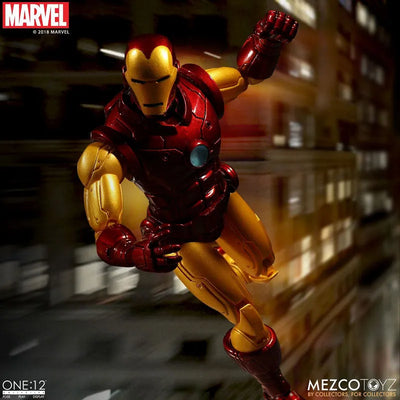 ONE:12 Collective - Marvel Comics: Iron Man 1/12 Action Figureㅤ – Mezco – ActionFigureBrasil — close