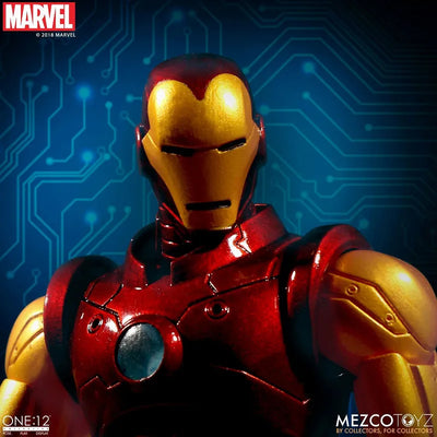 ONE:12 Collective - Marvel Comics: Iron Man 1/12 Action Figureㅤ – Mezco – ActionFigureBrasil — acessórios