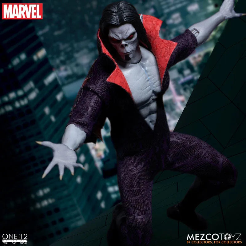 ONE:12 Collective / Marvel Comics: Morbius 1/12 Action Figureㅤ – Mezco – ActionFigureBrasil