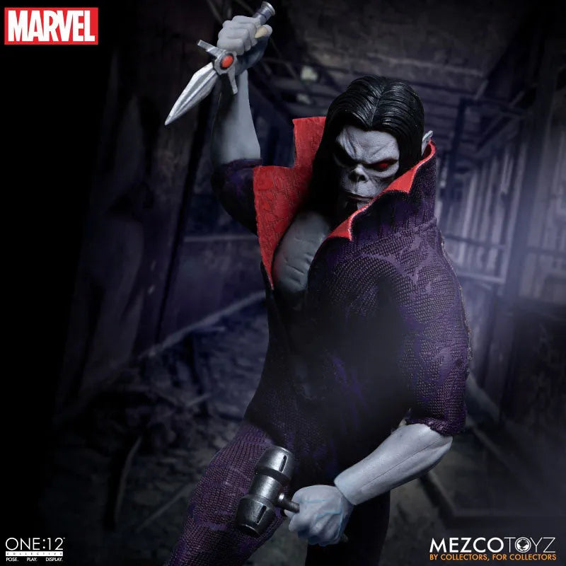 ONE:12 Collective / Marvel Comics: Morbius 1/12 Action Figureㅤ – Mezco – ActionFigureBrasil