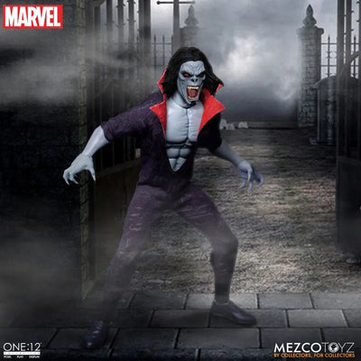 ONE:12 Collective / Marvel Comics: Morbius 1/12 Action Figureㅤ – Mezco – ActionFigureBrasil — ambientada