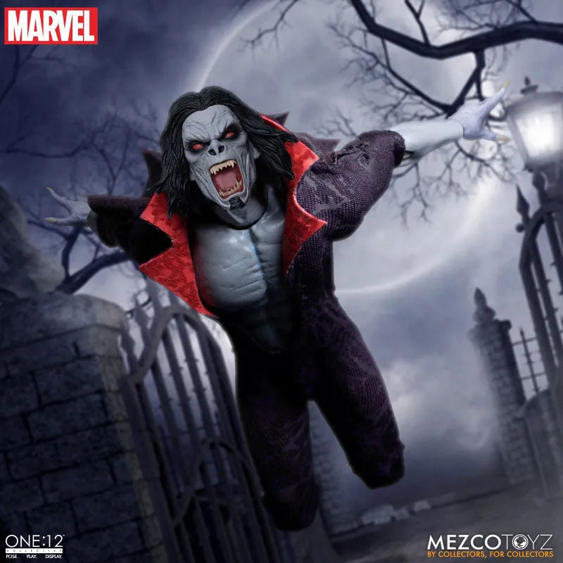 ONE:12 Collective / Marvel Comics: Morbius 1/12 Action Figureㅤ – Mezco – ActionFigureBrasil