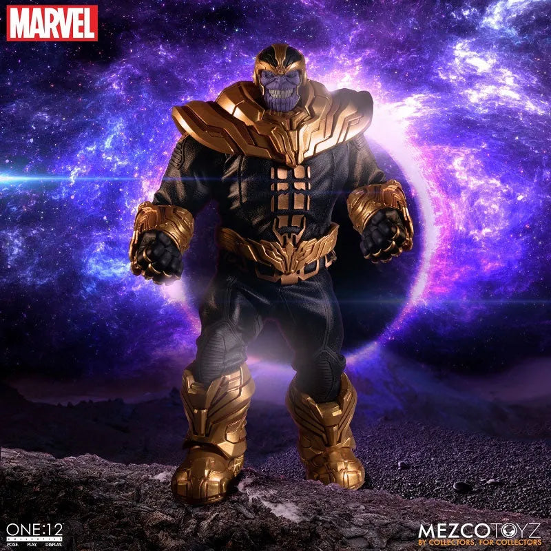 ONE:12 Collective / Marvel Comics: Thanos 1/12 Action Figureㅤ – Mezco – ActionFigureBrasil