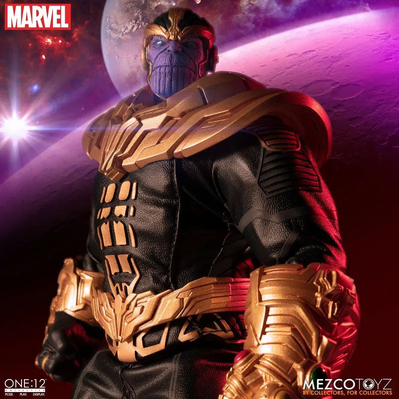 ONE:12 Collective / Marvel Comics: Thanos 1/12 Action Figureㅤ – Mezco – ActionFigureBrasil