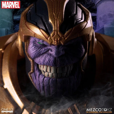 ONE:12 Collective / Marvel Comics: Thanos 1/12 Action Figureㅤ – Mezco – ActionFigureBrasil — embalagem