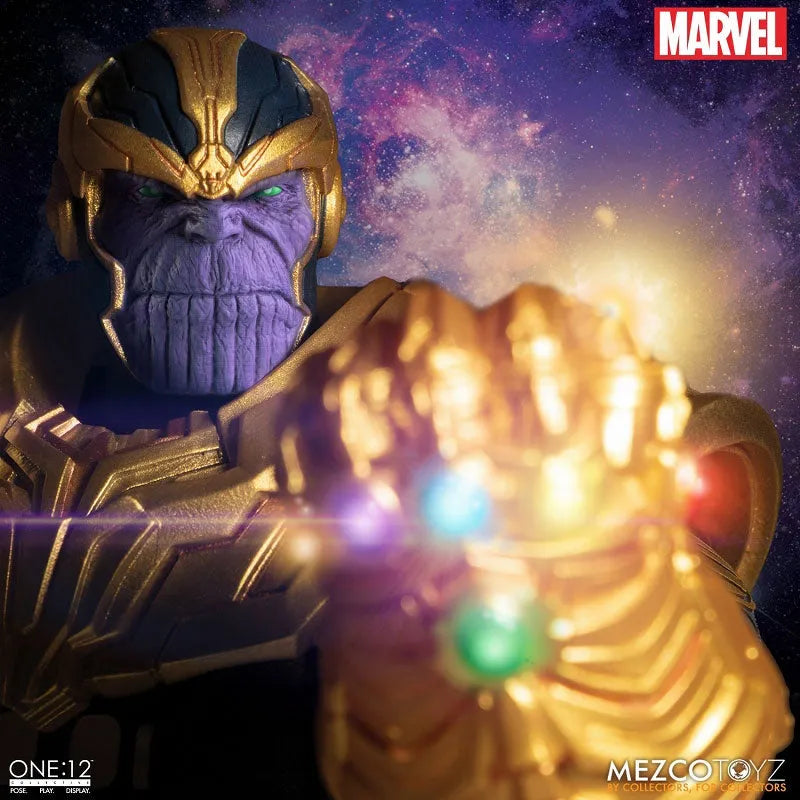 ONE:12 Collective / Marvel Comics: Thanos 1/12 Action Figureㅤ – Mezco – ActionFigureBrasil