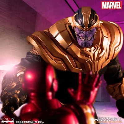 ONE:12 Collective / Marvel Comics: Thanos 1/12 Action Figureㅤ – Mezco – ActionFigureBrasil — iluminação de estúdio
