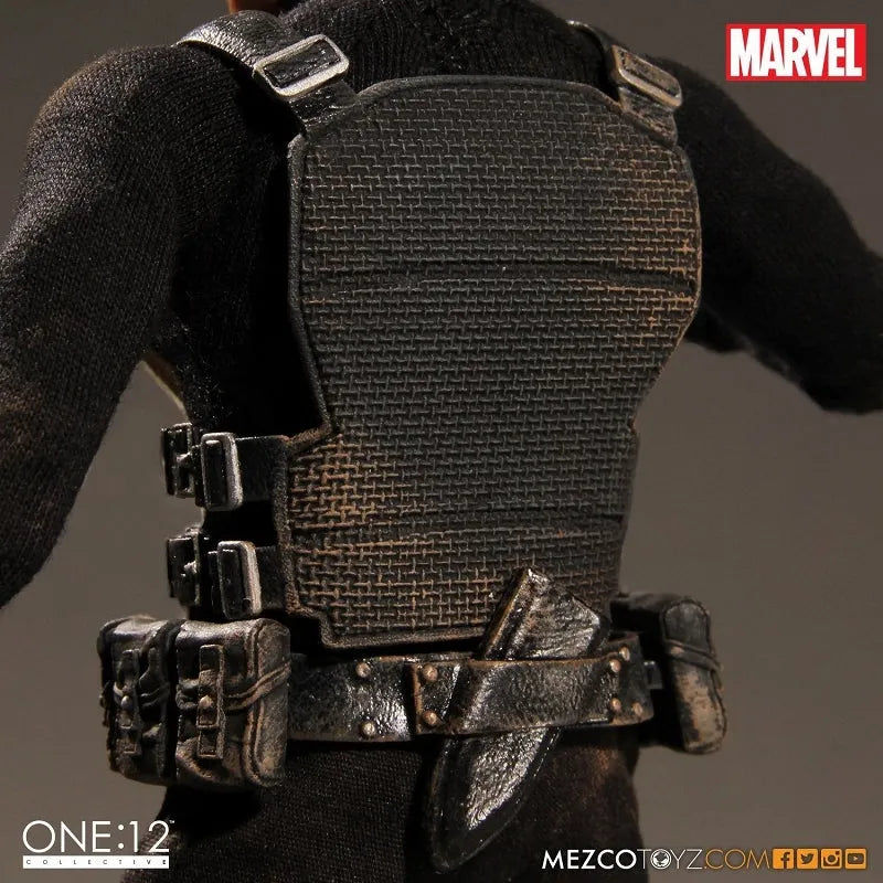 ONE:12 Collective Marvel Universe Punisher 1/12 Action Figureㅤ – Mezco – ActionFigure Brasil