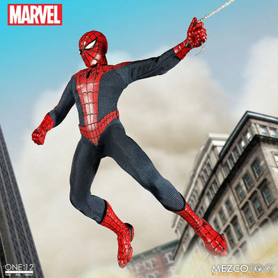 ONE:12 Collective - Marvel Universe: Spider-Man 1/12 Action Figureㅤ – Mezco – ActionFigureBrasil — detalhe do produto