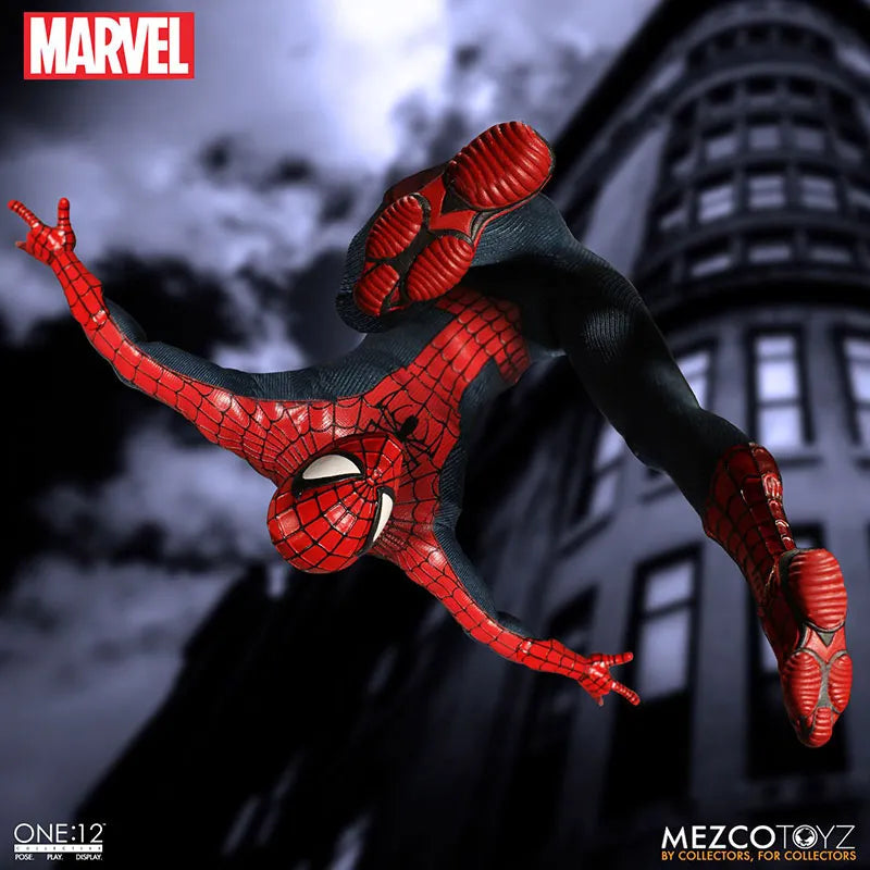 ONE:12 Collective - Marvel Universe: Spider-Man 1/12 Action Figureㅤ – Mezco – ActionFigure Brasil