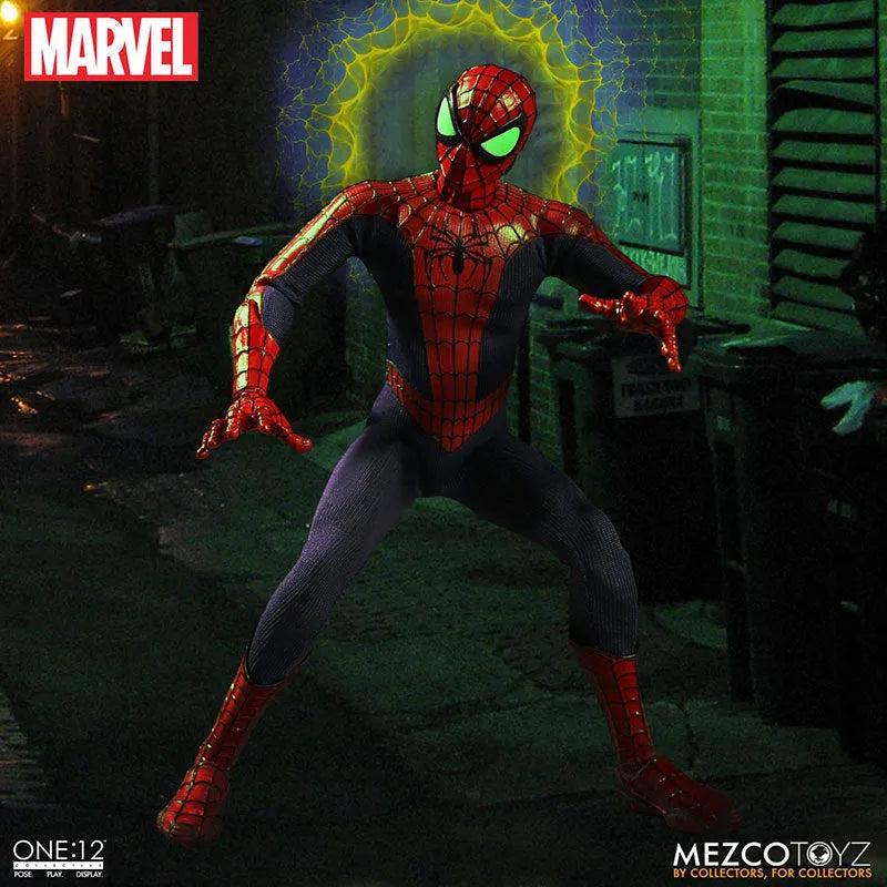 ONE:12 Collective - Marvel Universe: Spider-Man 1/12 Action Figureㅤ – Mezco – ActionFigure Brasil