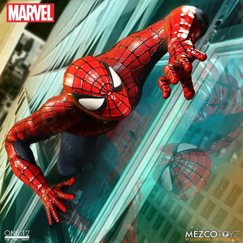 ONE:12 Collective - Marvel Universe: Spider-Man 1/12 Action Figureㅤ – Mezco – ActionFigure Brasil